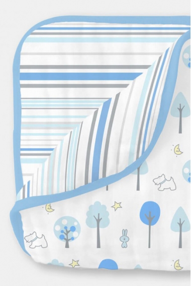 Муслиновое одеяло SwaddleDesigns, Blue Forest