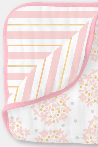 Муслиновое одеяло SwaddleDesigns, цвет Heavenly Floral Pink Муслиновое одеяло SwaddleDesigns, цвет Heavenly Floral Pink