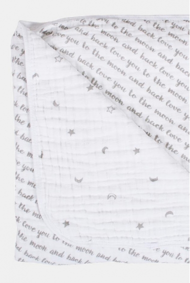 Муслиновое одеяло Bebe au Lait, Love and Luna