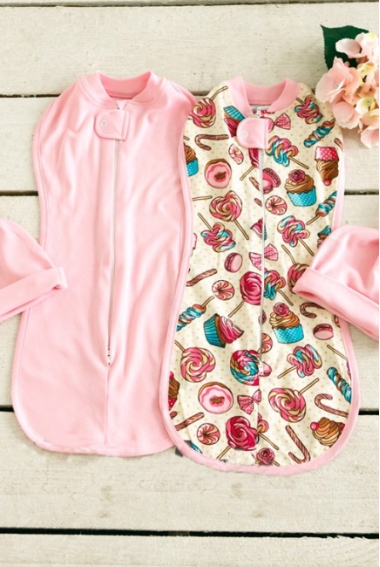 Комплект пеленок-коконов для новорожденных, Delicious