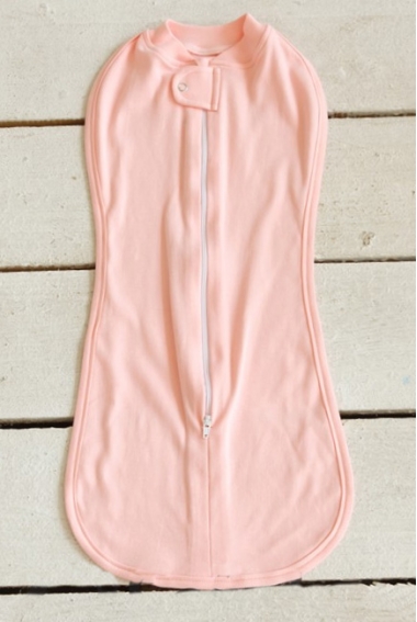 Пеленка-кокон (европеленка) трикотажная, Peach