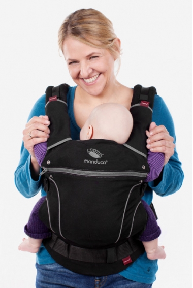 Эрго-рюкзак Manduca, Blackline серый