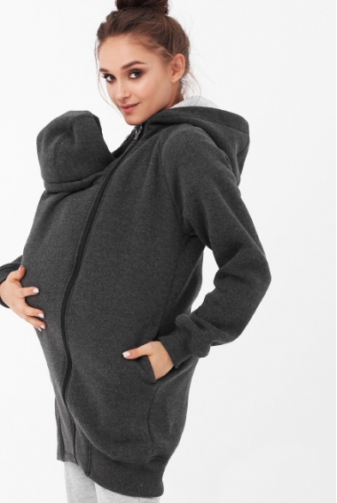 Слинготолстовка, темно-серый меланж