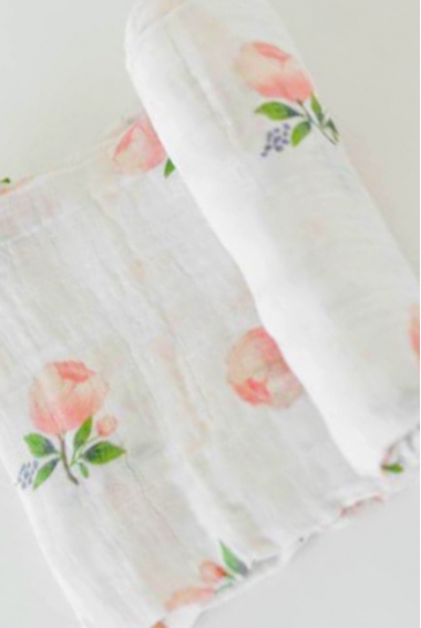 Муслиновая пеленка для новорожденных Diva большая, Rose Cotton Муслиновая пеленка для новорожденных Diva большая, Rose Cotton