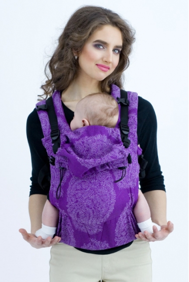 Эрго-рюкзак Diva Essenza Viola Linen One!