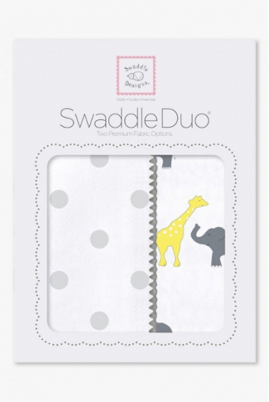 Набор пеленок SwaddleDesigns Swaddle Duo Circus Fun Sterling