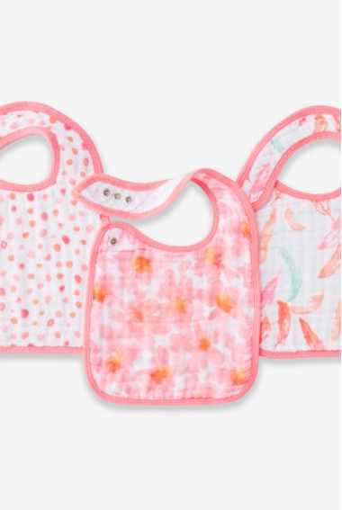 Слюнявчик Aden Anais, набор из 3 штук, Petal Blooms