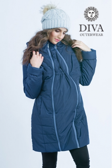 Слингокуртка зимняя 4 в 1 Diva Outerwear Azzurro