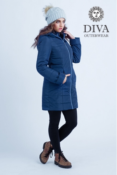 Слингокуртка зимняя 4 в 1 Diva Outerwear Azzurro