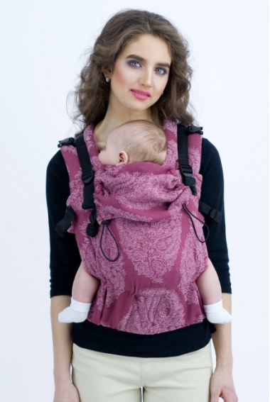 Эрго-рюкзак для новорожденных Diva Essenza Berry One! с бамбуком