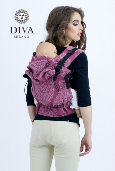 Эрго-рюкзак для новорожденных Diva Essenza Berry One! с бамбуком