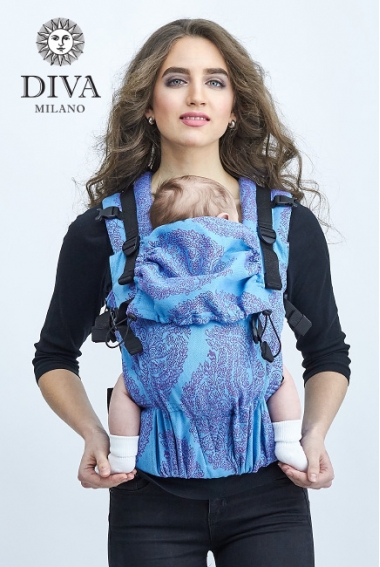 Эрго-рюкзак Diva Essenza Celeste One! с бамбуком