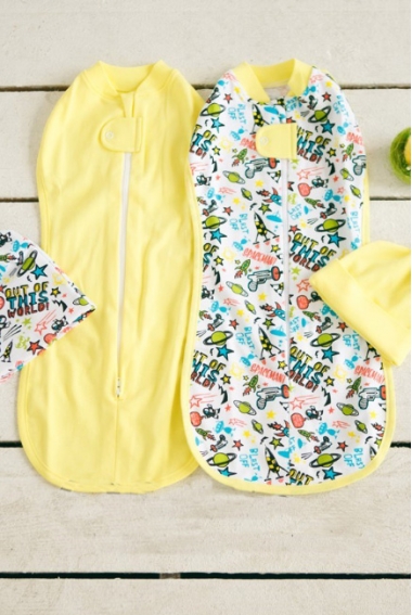 Комплект пеленок-коконов утепленный, Cosmos