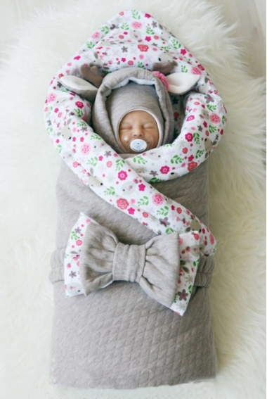 Комплект на выписку для новорожденных холодная зима Faline (7 предметов)