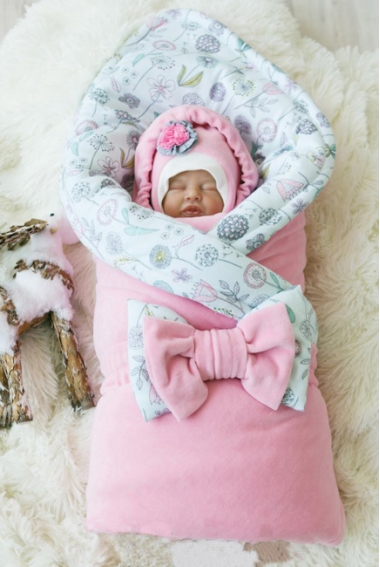 Комплект на выписку из роддома на зиму Puffi (7 предметов)