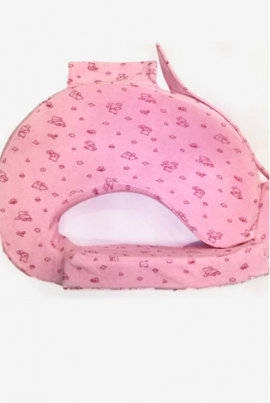 Подушка для кормления «Milk Rivers Support» розовая