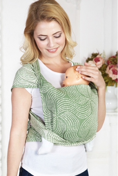 Май-слинг для ребенка "Enigma", зеленый