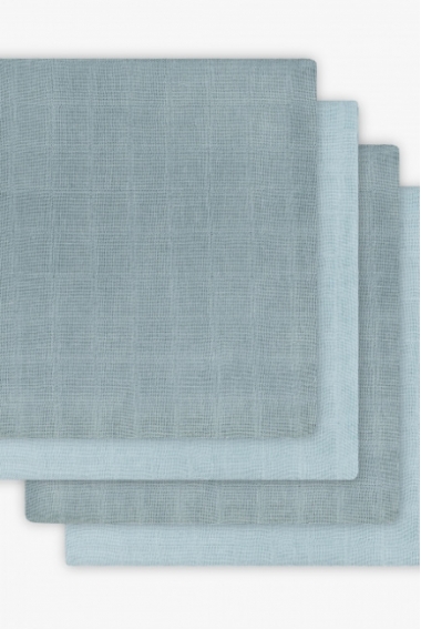 Пеленки муслиновые для новорожденных Jollein средние, Stone Green