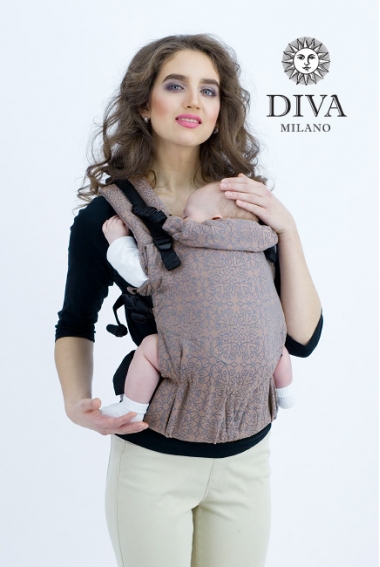 Эрго-рюкзак для новорожденных Diva Basico Cacao One!