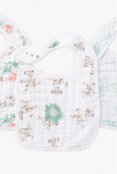 Слюнявчик Aden&Anais, набор 3, Lion King