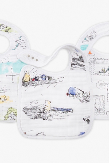 Слюнявчик Aden Anais, набор 3, Winnie The Pooh