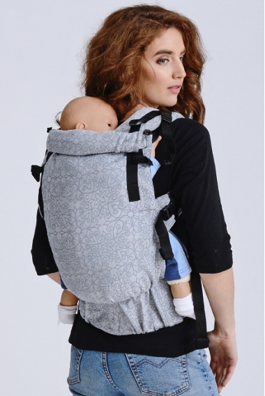 Эрго-рюкзак для новорожденных Diva Basico Argento One!