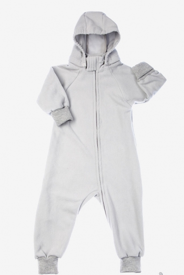 Флисовая поддева (комбинезон) Comfort, цвет жемчуг