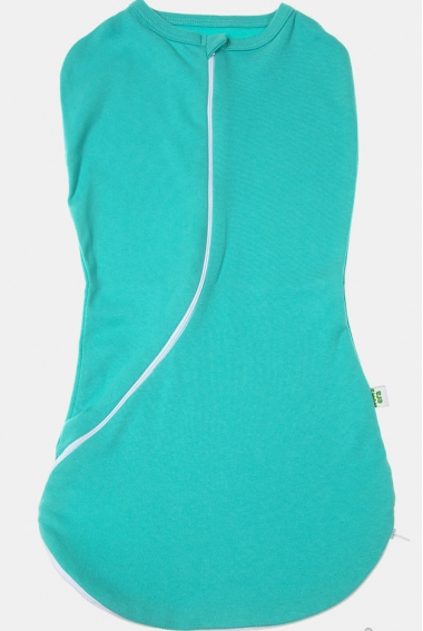 Пеленка-кокон для новорожденных трикотажный, ментол