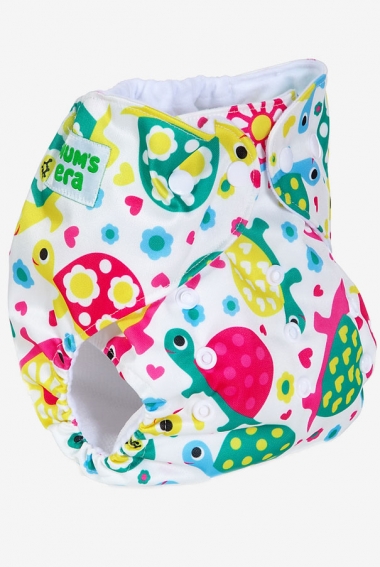 Многоразовый подгузник "Mums Era", Тортилла белый (1 вкладыш)