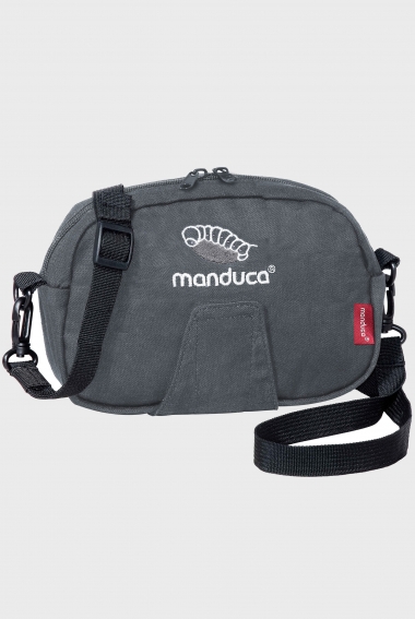 Поясная сумочка для эрго-рюкзака manduca Pouch, цвет серый