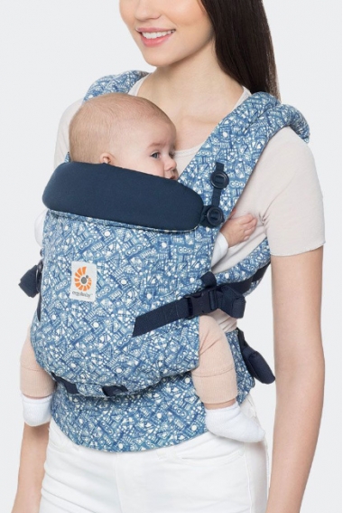 Эрго-рюкзак для новорожденных Ergobaby Adapt - Batik Indigo