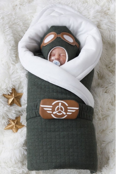 Комплект на выписку демисезонный, Aviator (6 предметов)