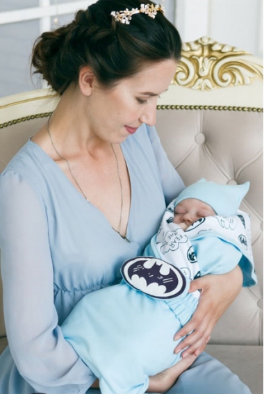 Комплект на выписку летний Batman (5 предметов)