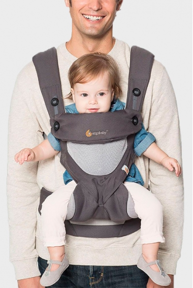 Эрго-рюкзак Ergobaby 360 Cool Air Mesh - Carbon Grey