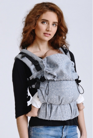 Эрго-рюкзак Diva Basico Argento Simple One!