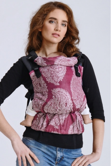 Эрго-рюкзак Diva Berry Simple One! со льном