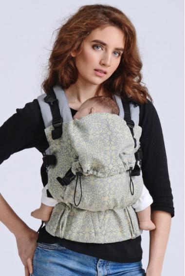 Эрго-рюкзак Diva Basico Damasco Simple One!
