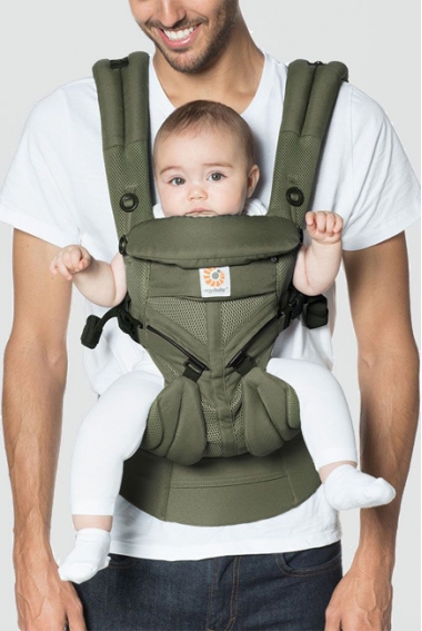 Эрго-рюкзак Ergobaby OMNI 360 Cool Air Mesh - Khaki Green