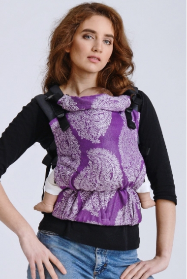 Эрго-рюкзак для новорожденных Diva Essenza Viola Simple One! с бамбуком