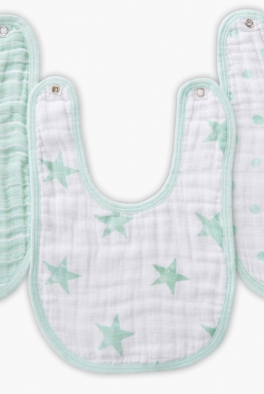 Слюнявчик муслиновый Aden by Aden&Anais, набор 3, Dream