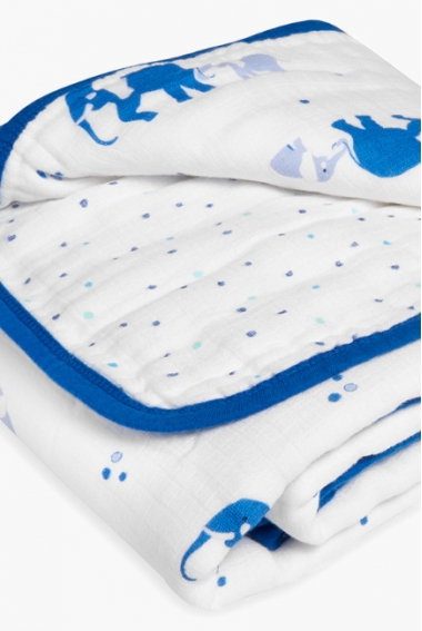Муслиновые одеяло для новорожденных Aden by Aden&Anais, Elephants