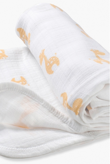 Одеяло муслиновое для коляски Aden by Aden&Anais, Safari Friends-Giraffe