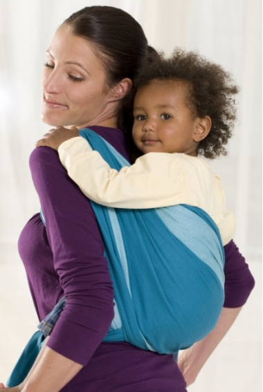 Слинг-шарф Amazonas (двойное диагональное плетение), Carrageen