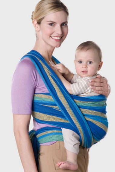 Слинг-шарф Amazonas (двойное диагональное плетение), Melon