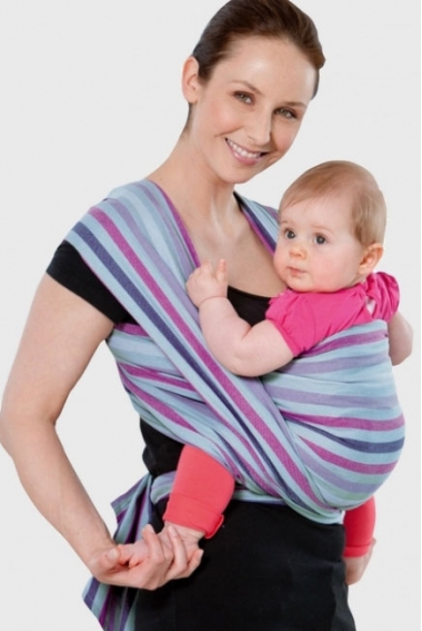 Слинг-шарф Amazonas (двойное диагональное плетение), Mystic