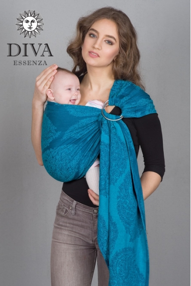 Слинг с кольцами Diva Essenza, Ceruleo УЦЕНКА