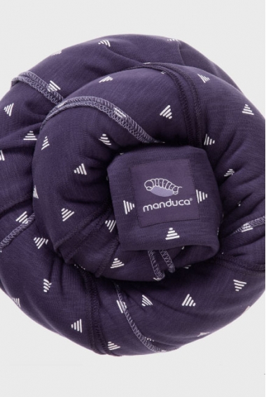 Слинг-шарф трикотажный Manduca, Limited Edition Purple Darts