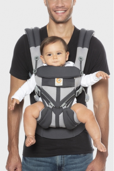 Эрго-рюкзак Ergobaby OMNI 360 Cool Air Mesh - Carbon Grey