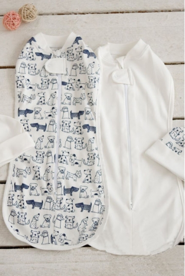 Комплект пеленок-коконов для новорожденных, Dogs
