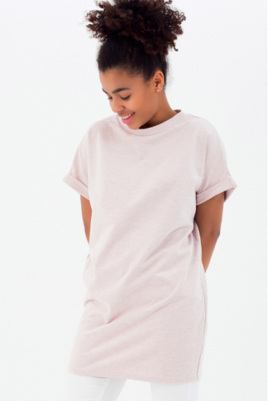 Туника для беременных, бежевая